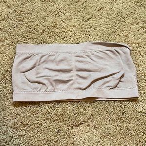 Nylon small strapless bra